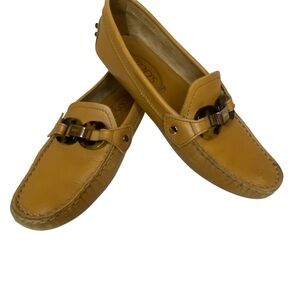 Tod's Gommini Leather Driving Loafers SZ 5.5